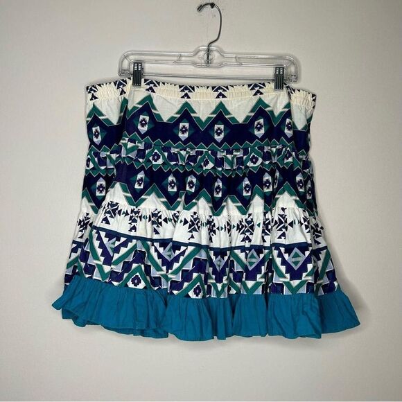 Vintage 1980s 80s 90s 1990 western style circle skirt large brand Roughride - Picture 7 of 7